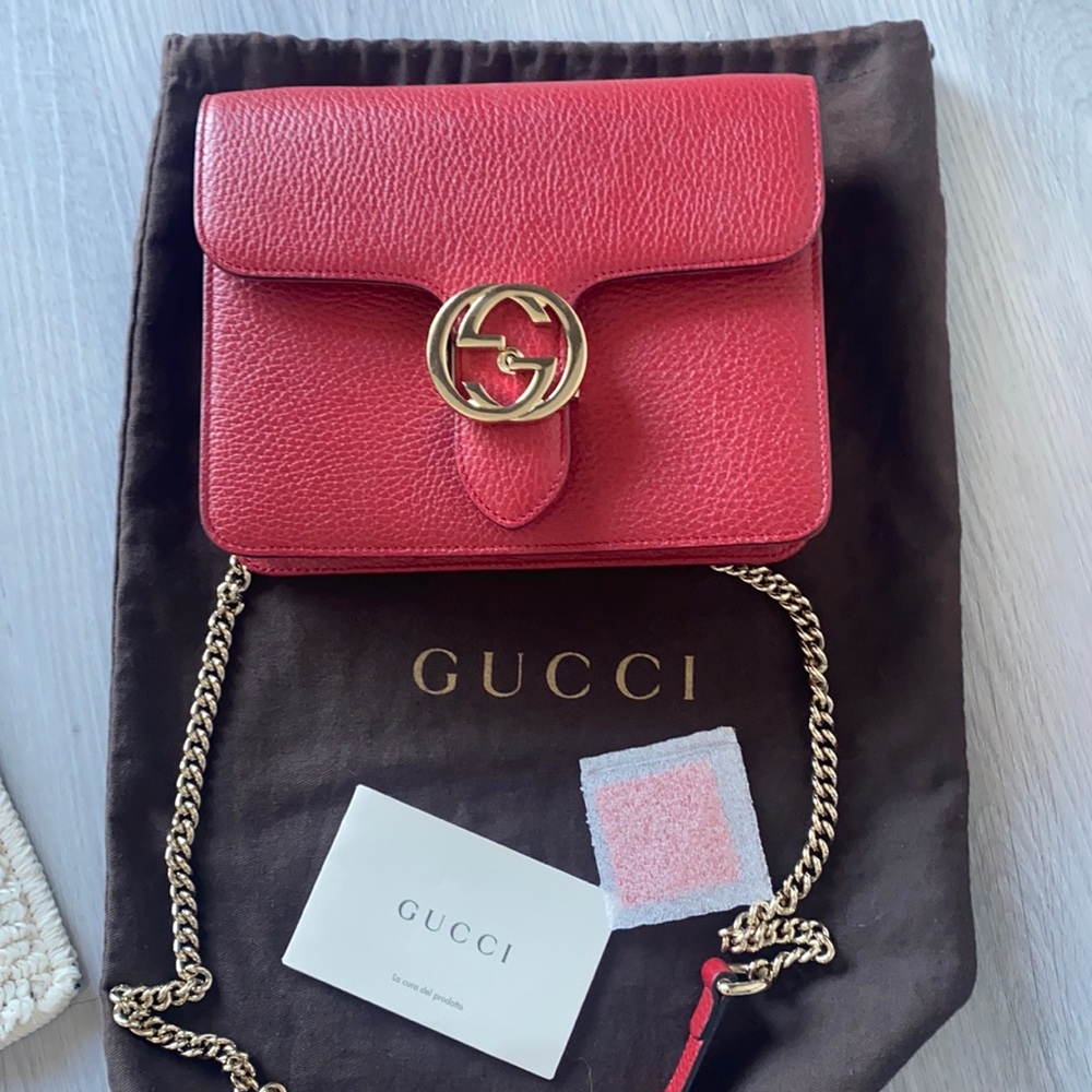 Brand new gucci bag with dust bag  and card